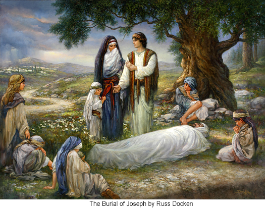 The Burial of Joseph by Russ Docken