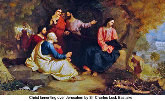 Christ lamenting over Jerusalem by Sir Charles Lock Eastlake