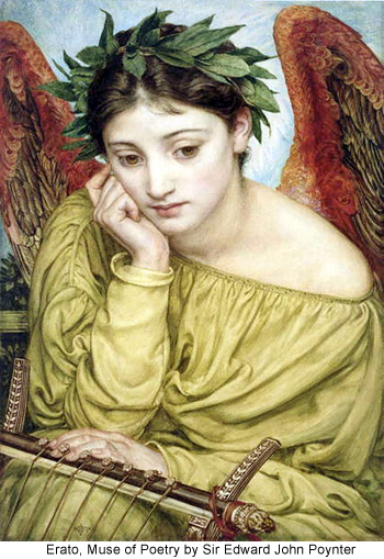 Erato, Muse of Poetry by Sir Edward John Poynter