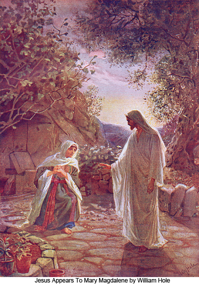 Jesus Appears To Mary Magdalene by William Hole