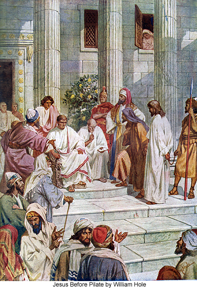 Jesus Before Pilate by William Hole