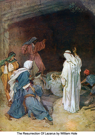The Resurrection of Lazarus by William Hole