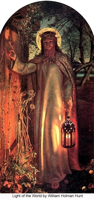 Light of the World by William Holman Hunt