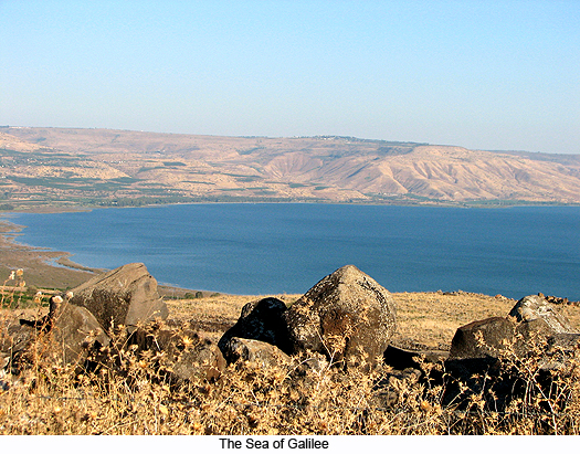 The Sea of Galilee, photograph
