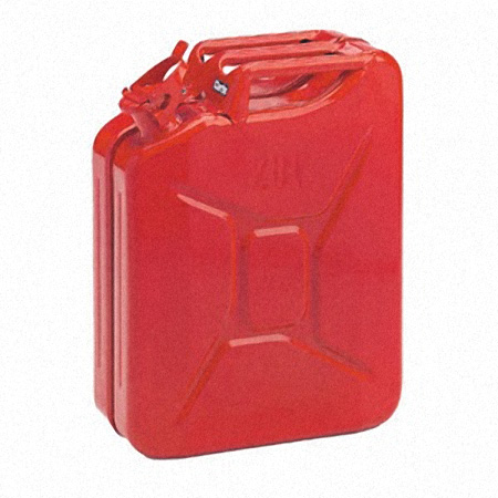 Red gas can