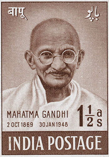 Mahatma Gandhi Indian Stamp